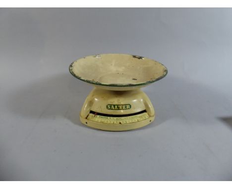 A Set of Vintage Salter Kitchen Scales