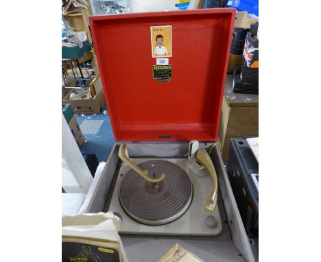 A Vintage Dansette Major Record Player 