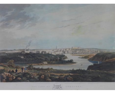 The City of Aberdeen, large framed print, 60 x 45cm 