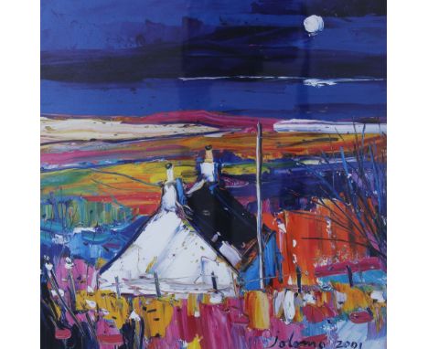 Jolomo framed print, 19 x 19cm 