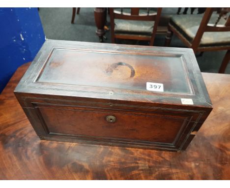 GEORGIAN TEA CADDY