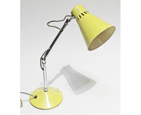A retro Pifco chrome angle lamp.
