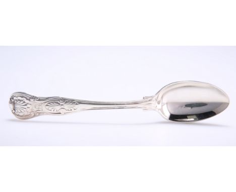 A SET OF FOUR GEORGE III SILVER TEASPOONS,&nbsp;by Paul Storr, London 1810, Kings pattern; together with A MATCHING SET OF EI
