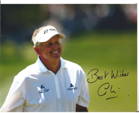 Colin Montgomerie signed 10x8 colour photo, Colin Stuart Montgomerie, OBE (born 23 June 1963) is a Scottish professional golf