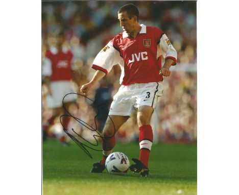 Football Nigel Winterburn signed 12x8 colour photo pictured in action for Arsenal. Good Condition. All autographs are genuine