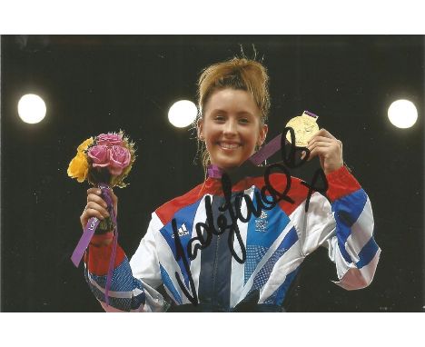 Olympics Jade Jones signed 6x4 colour photo of the double Gold medallist in the 57kg category of the Taekwondo event at the 2