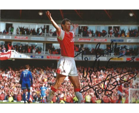 Football Tony Adams signed 12x8 colour photo pictured while playing for Arsenal dedicated. Good Condition. All autographs are