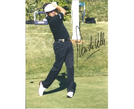 Jean van de Velde signed 10x7 colour photo, Jean van de Velde (born 29 May 1966) is a French professional golfer, He was born
