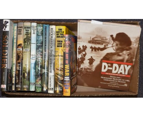 Military Books. After The Battle Publications six various titles: 'D-Day Then and Now' two vols., 'Operation Market Garden Th