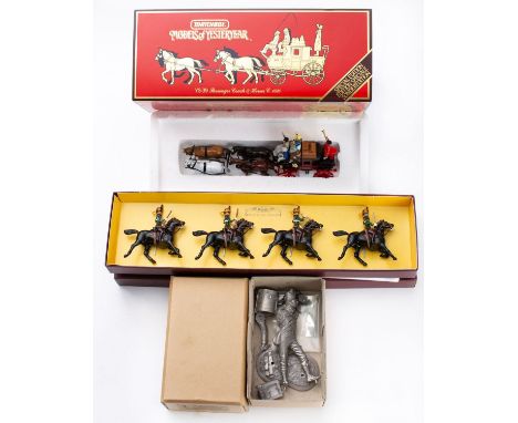 Britains Set 8812. 'The Duke of Cambridge's Middlesex Yeomanry', together with  D F Grieve Classic 100 white metal kit CL/C12