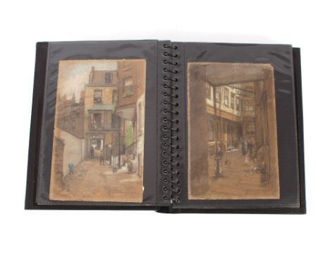 Philip Norman, F.S.A., 1843-1931, a sketch book of various watercolours