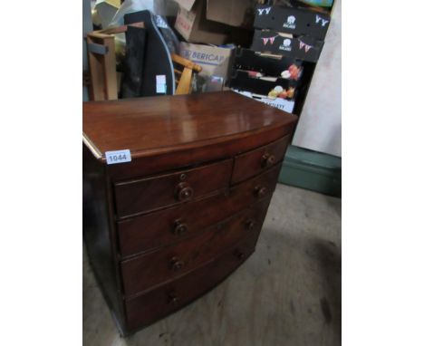  Sale Item:    MAHOGANY CHEST DRAWERS   Vat Status:   No Vat   Buyers Premium:  This lot is subject to a Buyers Premium of 15