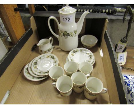  Sale Item:    15 PCE ROYAL DOULTON LARCHMONT COFFEE SET  Vat Status:   No Vat   Buyers Premium:  This lot is subject to a Bu