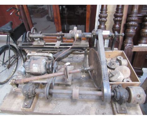 Sale Item:    WORK BENCH & LATHES   Vat Status:   No Vat   Buyers Premium:  This lot is subject to a Buyers Premium of 15% +