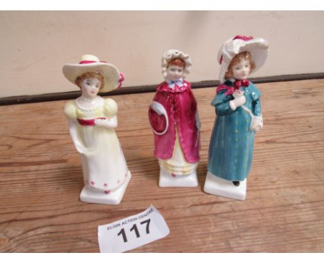  Sale Item:    3 ROYAL DOULTON FIGURES (1 AF)   Vat Status:   No Vat   Buyers Premium:  This lot is subject to a Buyers Premi