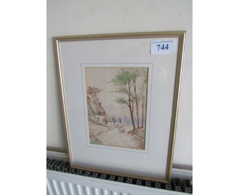  Sale Item:    W C PAINTING BY HARRY WATSON   Vat Status:   No Vat   Buyers Premium:  This lot is subject to a Buyers Premium