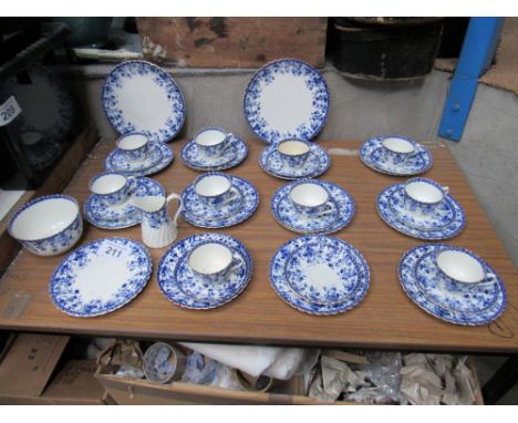  Sale Item:    BLUE & WHITE TEA SET (AF)   Vat Status:   No Vat   Buyers Premium:  This lot is subject to a Buyers Premium of