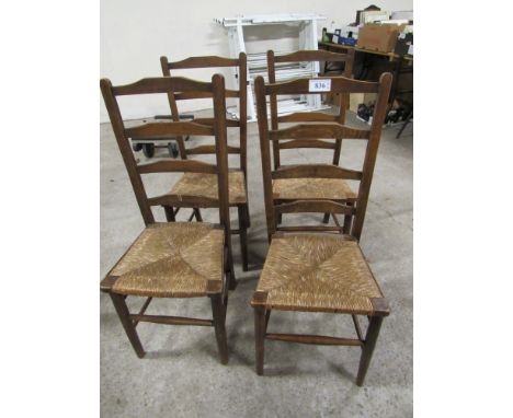  Sale Item:    4 OAK D R CHAIRS   Vat Status:   No Vat   Buyers Premium:  This lot is subject to a Buyers Premium of 15% + Va