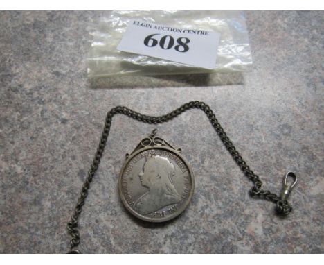  Sale Item:    VICTORIAN COIN & CHAIN   Vat Status:   No Vat   Buyers Premium:  This lot is subject to a Buyers Premium of 15