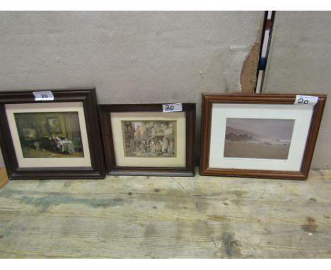  Sale Item:    3 SMALL PICTURES   Vat Status:   No Vat   Buyers Premium:  This lot is subject to a Buyers Premium of 15% + Va