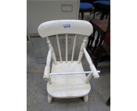  Sale Item:    CHILDS CHAIR (AF)   Vat Status:   No Vat   Buyers Premium:  This lot is subject to a Buyers Premium of 15% + V