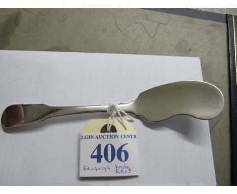  Sale Item:    EDINBURGH SILVER BUTTER KNIFE 1808  Vat Status:   No Vat   Buyers Premium:  This lot is subject to a Buyers Pr