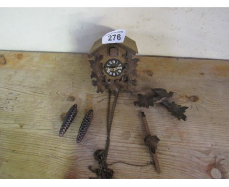  Sale Item:    CUCKOO CLOCK   Vat Status:   No Vat   Buyers Premium:  This lot is subject to a Buyers Premium of 15% + Vat @ 