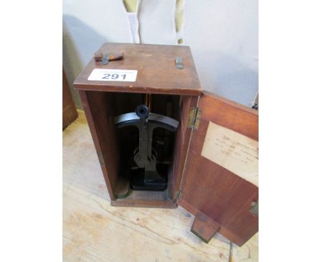  Sale Item:    CASED TELESCOPE ADAM HILGER LTD LONDON  Vat Status:   No Vat   Buyers Premium:  This lot is subject to a Buyer