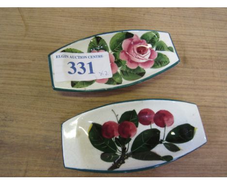  Sale Item:    2 WEMYSS PIN TRAYS   Vat Status:   No Vat   Buyers Premium:  This lot is subject to a Buyers Premium of 15% + 