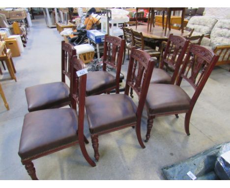  Sale Item:    6 DINING CHAIRS   Vat Status:   No Vat   Buyers Premium:  This lot is subject to a Buyers Premium of 15% + Vat
