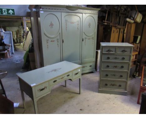  Sale Item:    3 PCE PAINTED BEDROOM SUITE (AF)   Vat Status:   No Vat   Buyers Premium:  This lot is subject to a Buyers Pre