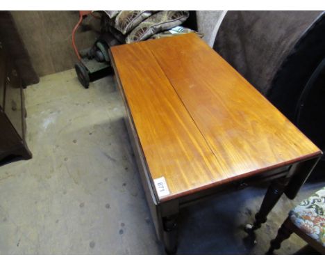  Sale Item:    PEMBROKE TABLE   Vat Status:   No Vat   Buyers Premium:  This lot is subject to a Buyers Premium of 15% + Vat 