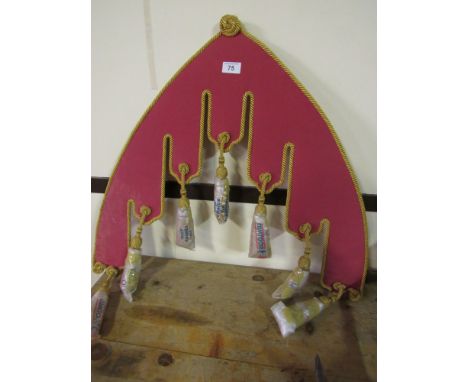  Sale Item:    WALL HANGING (AF)   Vat Status:   No Vat   Buyers Premium:  This lot is subject to a Buyers Premium of 15% + V