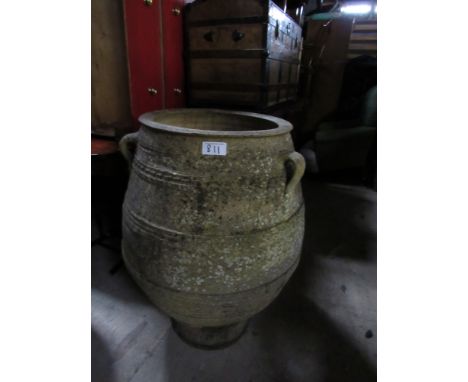  Sale Item:    STONE URN (AF)   Vat Status:   No Vat   Buyers Premium:  This lot is subject to a Buyers Premium of 15% + Vat 