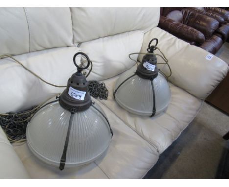  Sale Item:    2 HOLOPHANES LIGHTS (AF)   Vat Status:   No Vat   Buyers Premium:  This lot is subject to a Buyers Premium of 