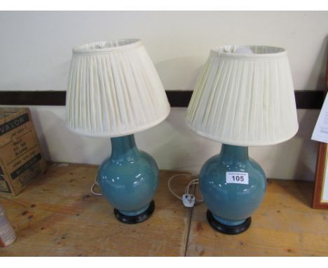  Sale Item:    PAIR LAMPS (AF)   Vat Status:   No Vat   Buyers Premium:  This lot is subject to a Buyers Premium of 15% + Vat