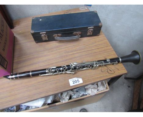  Sale Item:    CASED CLARINET (AF)   Vat Status:   No Vat   Buyers Premium:  This lot is subject to a Buyers Premium of 15% +