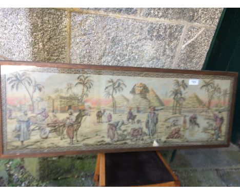  Sale Item:    FRAMED TAPESTRY   Vat Status:   No Vat   Buyers Premium:  This lot is subject to a Buyers Premium of 15% + Vat