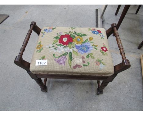  Sale Item:    PIANO STOOL   Vat Status:   No Vat   Buyers Premium:  This lot is subject to a Buyers Premium of 15% + Vat @ 2