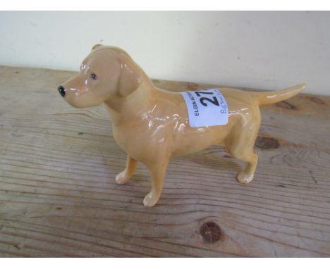  Sale Item:    BESWICK LABRADOR DOG 1548 SOLOMON OF WENDOVER (AF)  Vat Status:   No Vat   Buyers Premium:  This lot is subjec