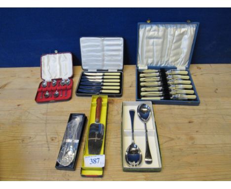  Sale Item:    6 BOXES E P CUTLERY   Vat Status:   No Vat   Buyers Premium:  This lot is subject to a Buyers Premium of 15% +