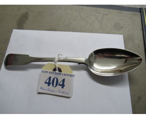  Sale Item:    ABERDEEN SILVER TABLESPOON ERSKINE  Vat Status:   No Vat   Buyers Premium:  This lot is subject to a Buyers Pr