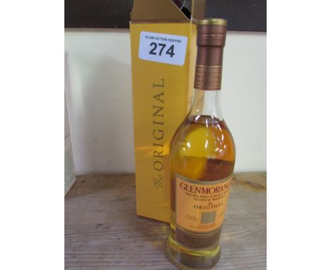  Sale Item:    BOXED GLENMORANGIE MALT WHISKY THE ORIGINAL  Vat Status:   No Vat   Buyers Premium:  This lot is subject to a 