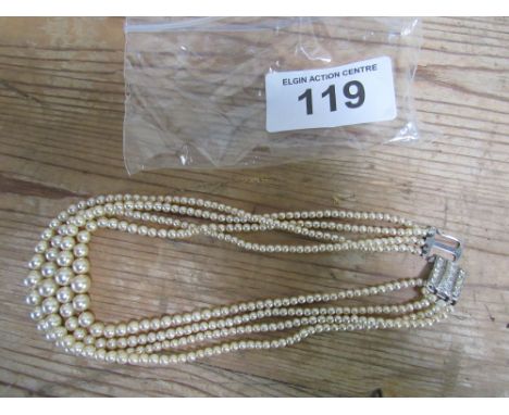  Sale Item:    PEARL NECKLACE   Vat Status:   No Vat   Buyers Premium:  This lot is subject to a Buyers Premium of 15% + Vat 