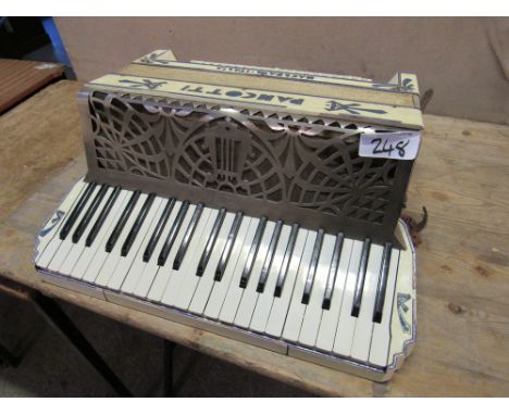  Sale Item:    PANCOTTI ACCORDIAN (AF)   Vat Status:   No Vat   Buyers Premium:  This lot is subject to a Buyers Premium of 1