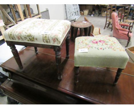  Sale Item:    2 STOOLS (AF)   Vat Status:   No Vat   Buyers Premium:  This lot is subject to a Buyers Premium of 15% + Vat @