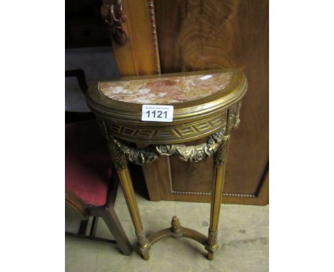  Sale Item:    REPRO CONSOLE TABLE   Vat Status:   No Vat   Buyers Premium:  This lot is subject to a Buyers Premium of 15% +