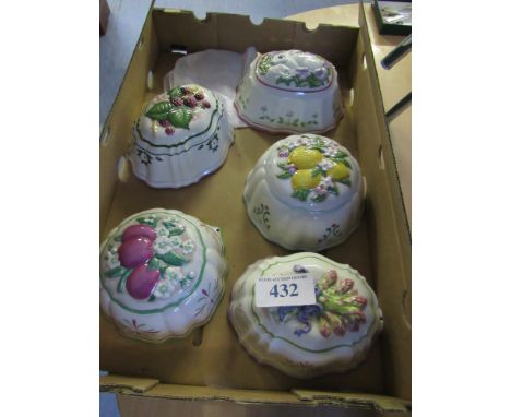  Sale Item:    5 FRANKLIN MINT 1986 MOULDS   Vat Status:   No Vat   Buyers Premium:  This lot is subject to a Buyers Premium 