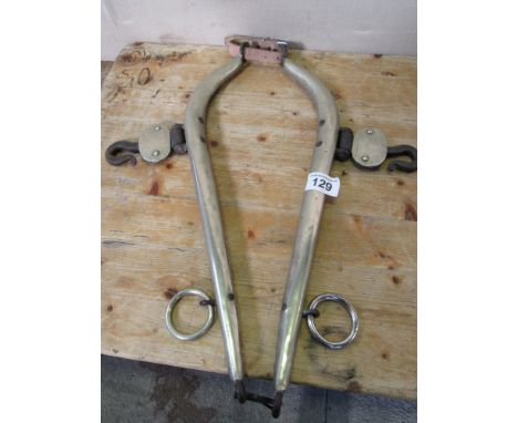  Sale Item:    PAIR HORSE HAMES   Vat Status:   No Vat   Buyers Premium:  This lot is subject to a Buyers Premium of 15% + Va