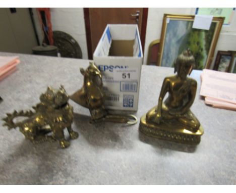  Sale Item:    BOX 3 BRASS ITEMS   Vat Status:   No Vat   Buyers Premium:  This lot is subject to a Buyers Premium of 15% + V